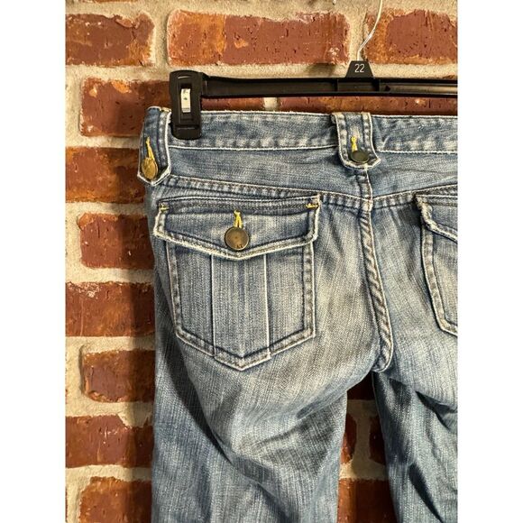 A|X Armani Exchange low rise Y2K jeans size 2 - Picture 4 of 8